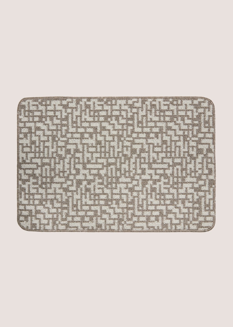 Stone Maze Pattern Doormat
