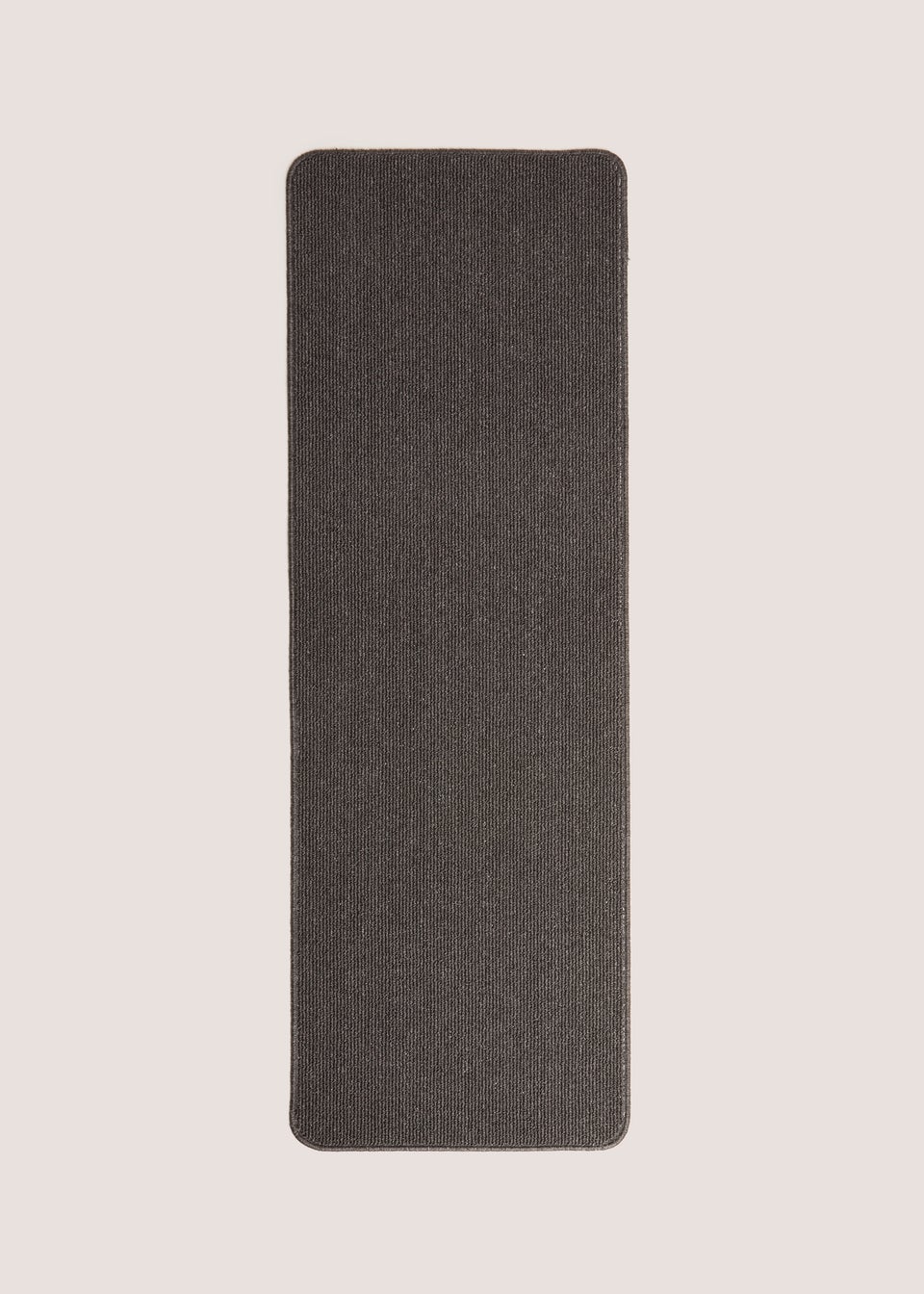 Charcoal Boucle Loop Runner
