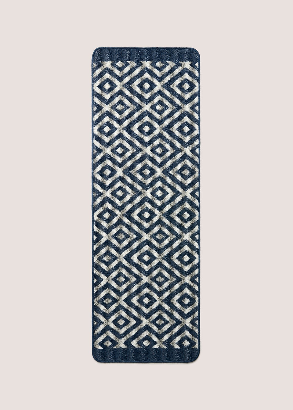 Navy Geometric Runner