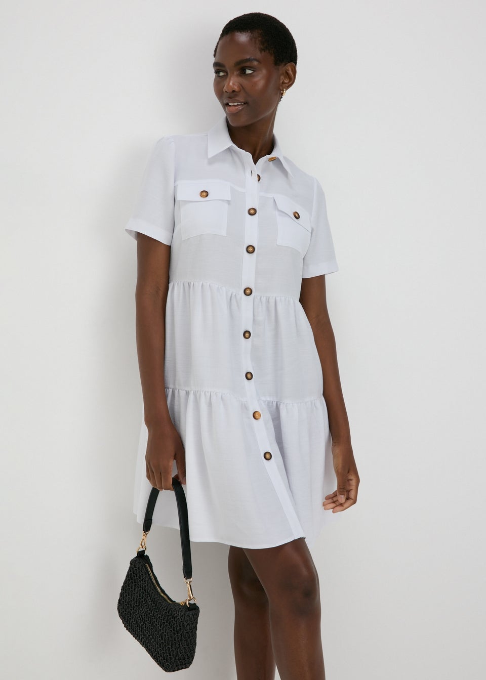 Matalan white dress discount