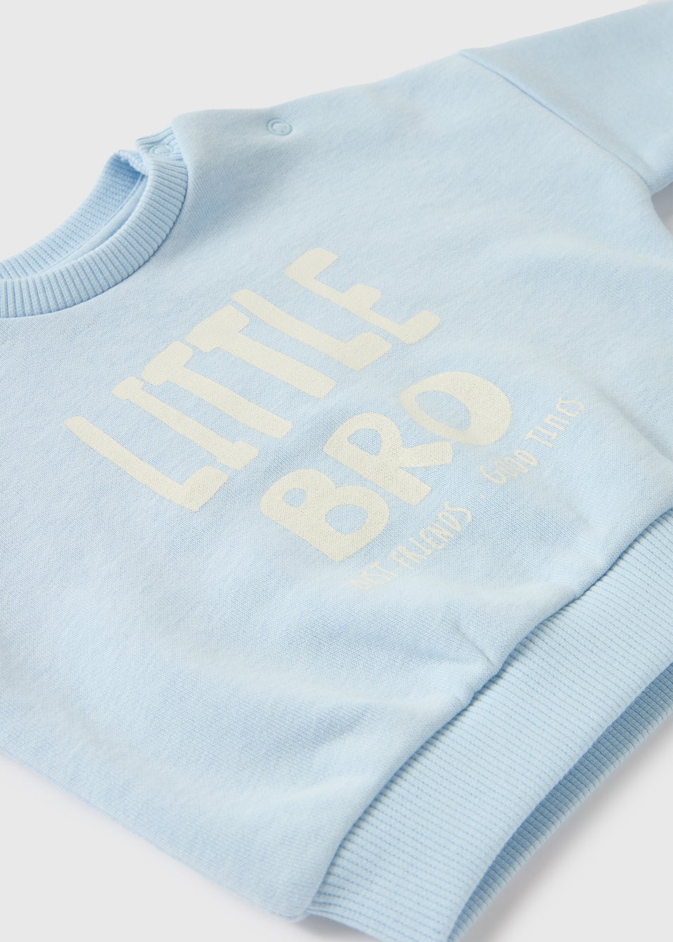 Baby Blue Little Bro Sweatshirt (Newborn-23 mths)