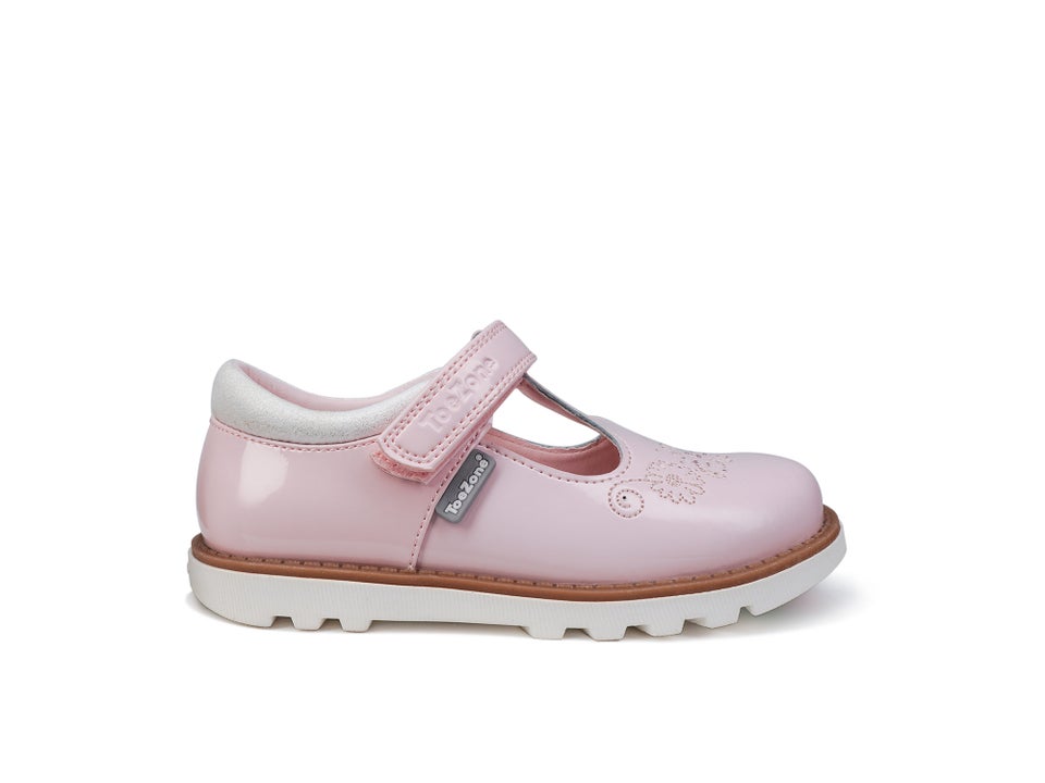 ToeZone Pink Willow Summer Shoe (Younger 8- Older 12)