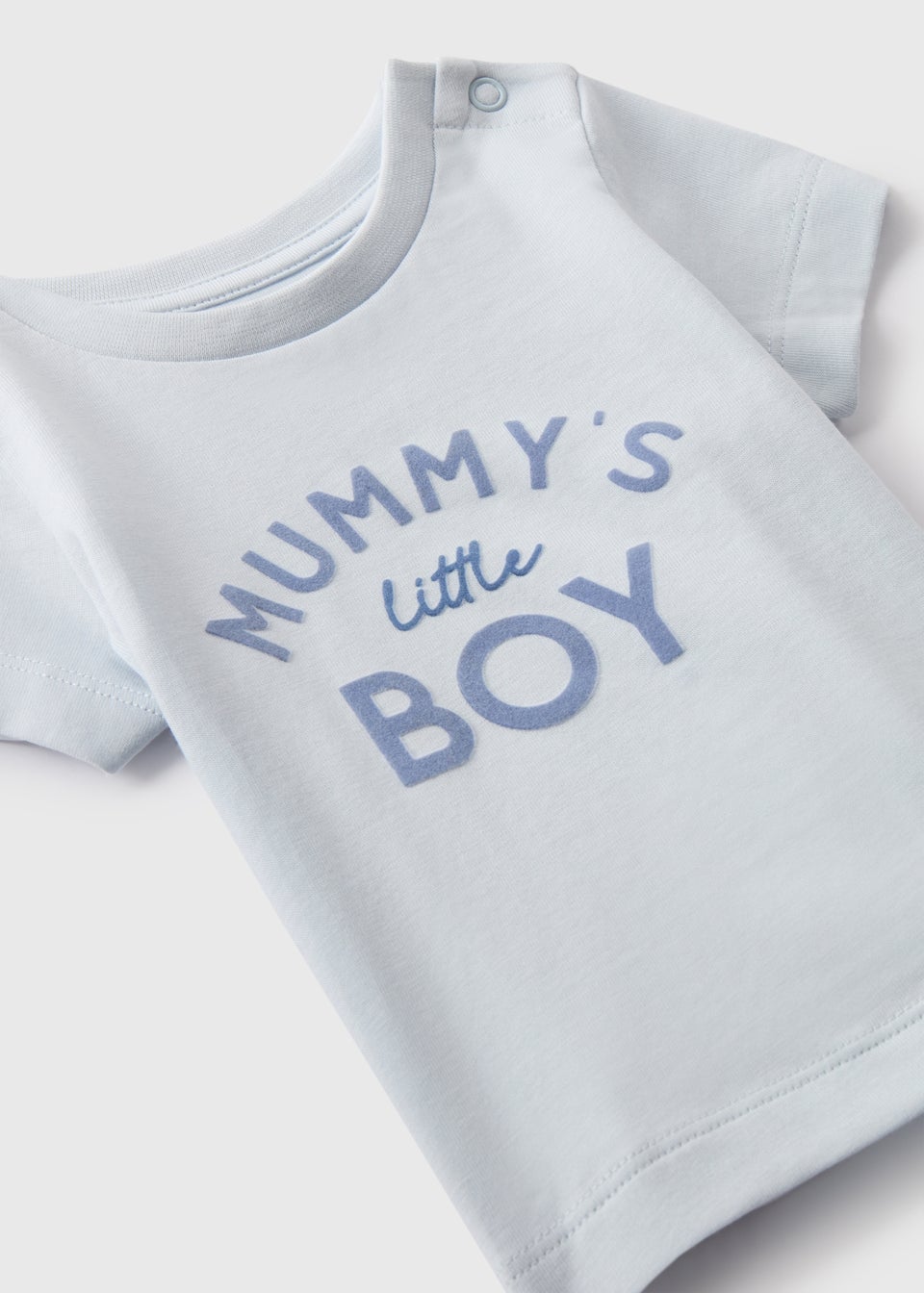 Baby Blue Mummy's Little Boy T-Shirt (Newborn-23mths)