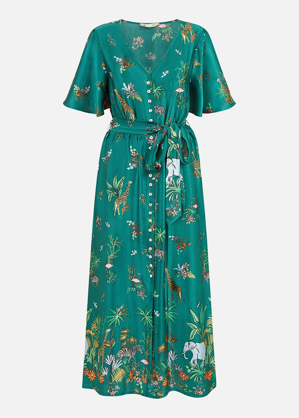 Yumi animal print dress 2025