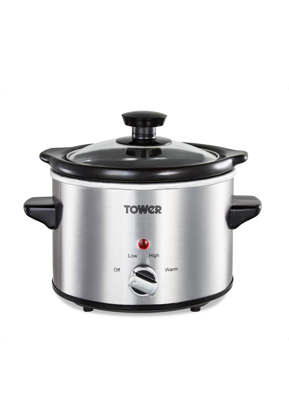 Tower Infinity Stainless Steel Slow Cooker (1.5L)