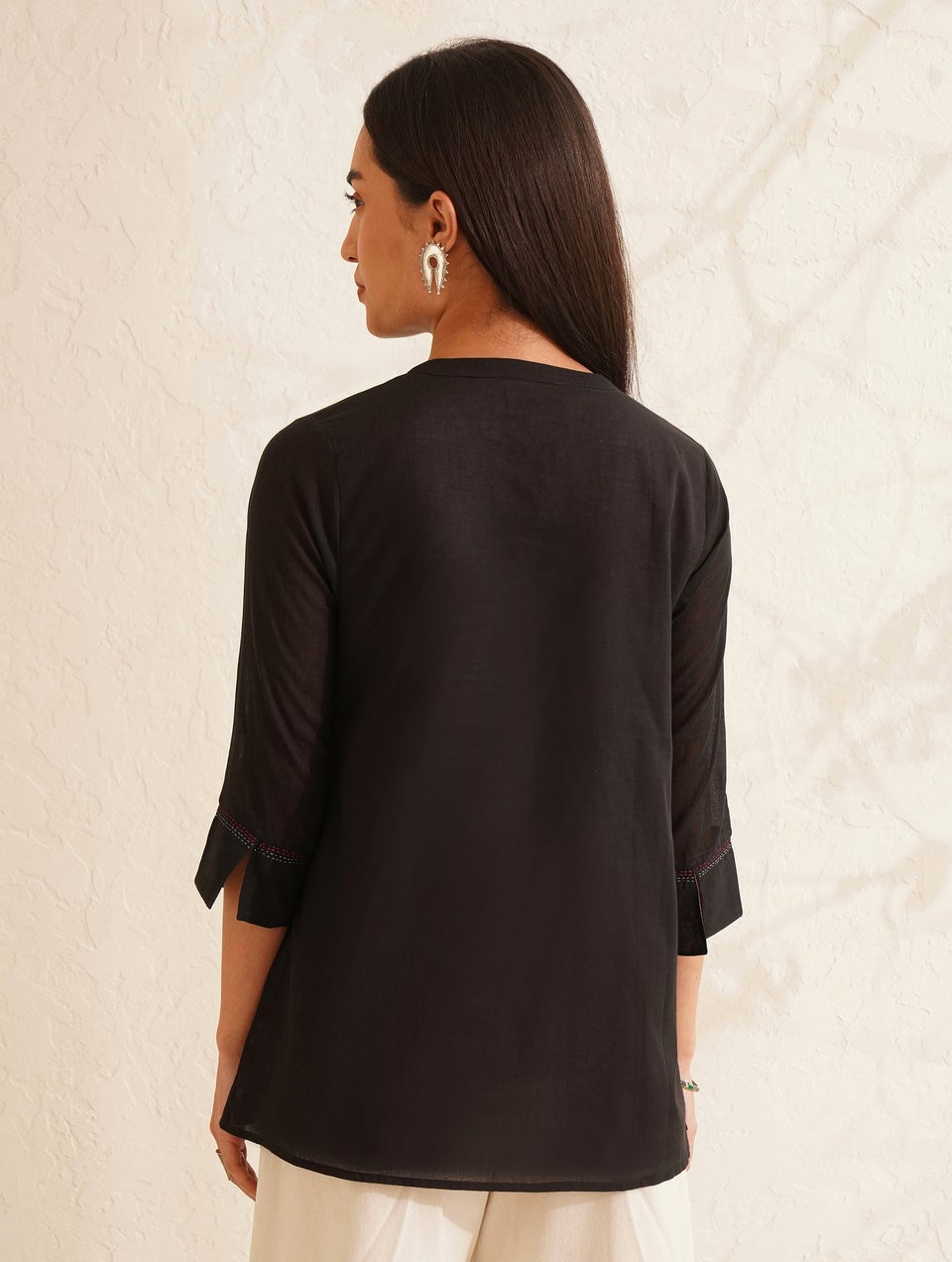 ETC 4053 Sleeveless Tunic Black – Moda Natty