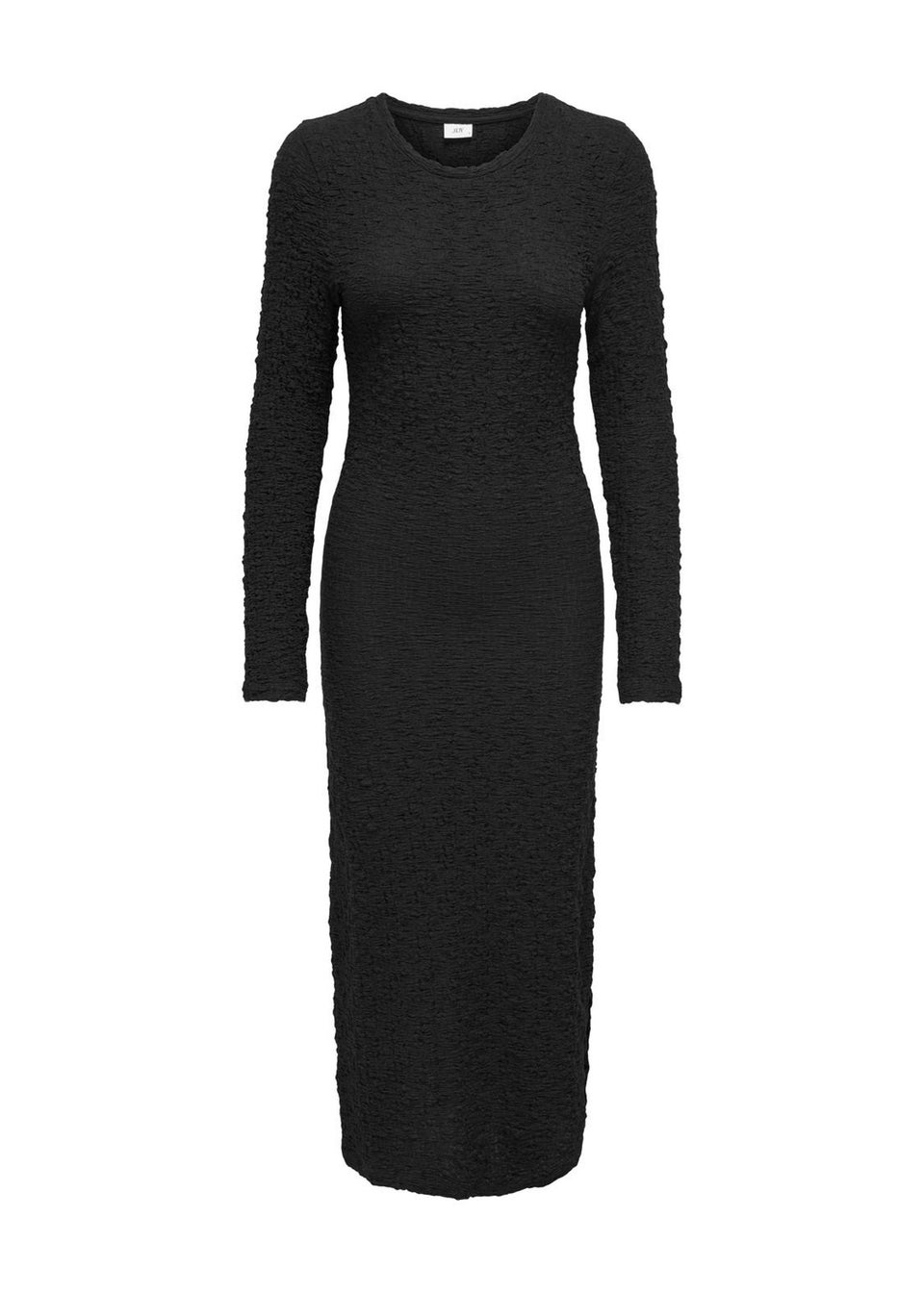 JDY Black Textured Midi Dress