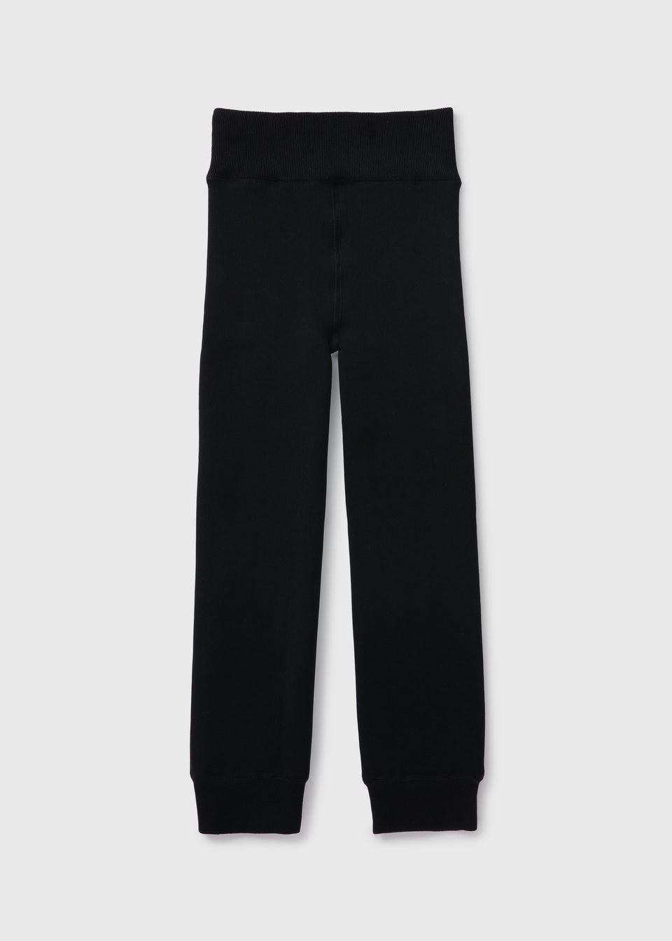 Girls Black Fleece Lined Leggings 4 13yrs Matalan