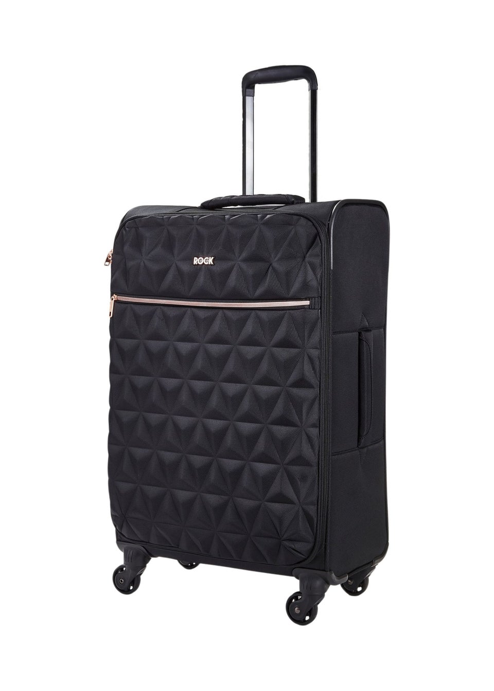 Rock Black Jewel Large Suitcase