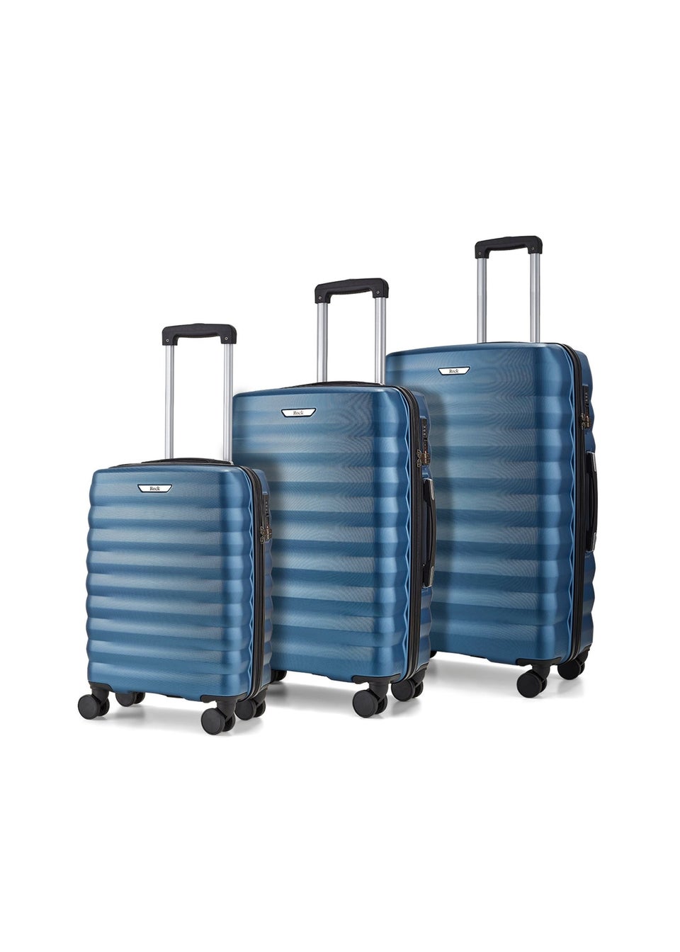 Rock Blue Berlin Large Suitcase