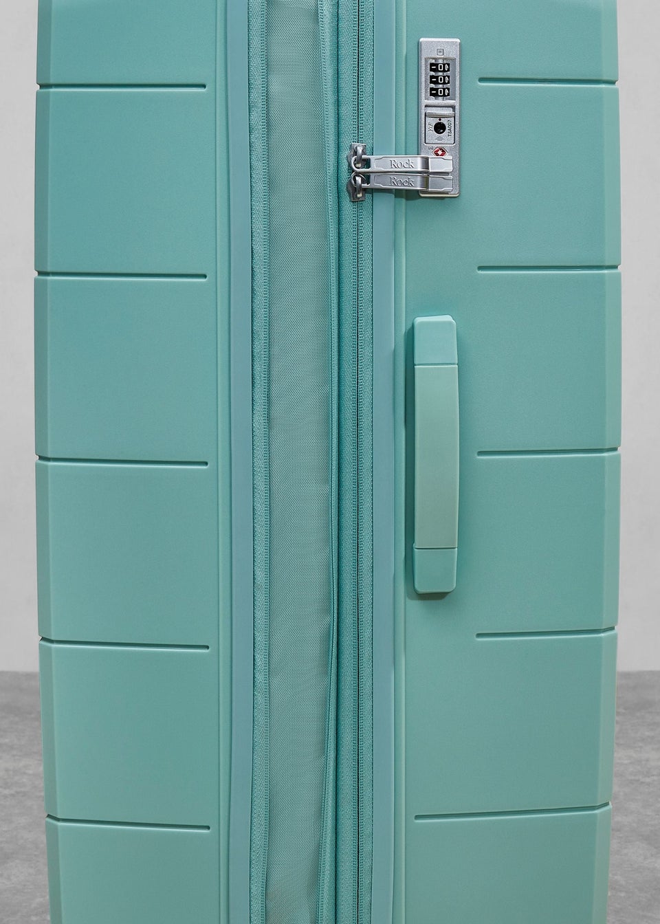 Rock Pixel Suitcase Pastel Green