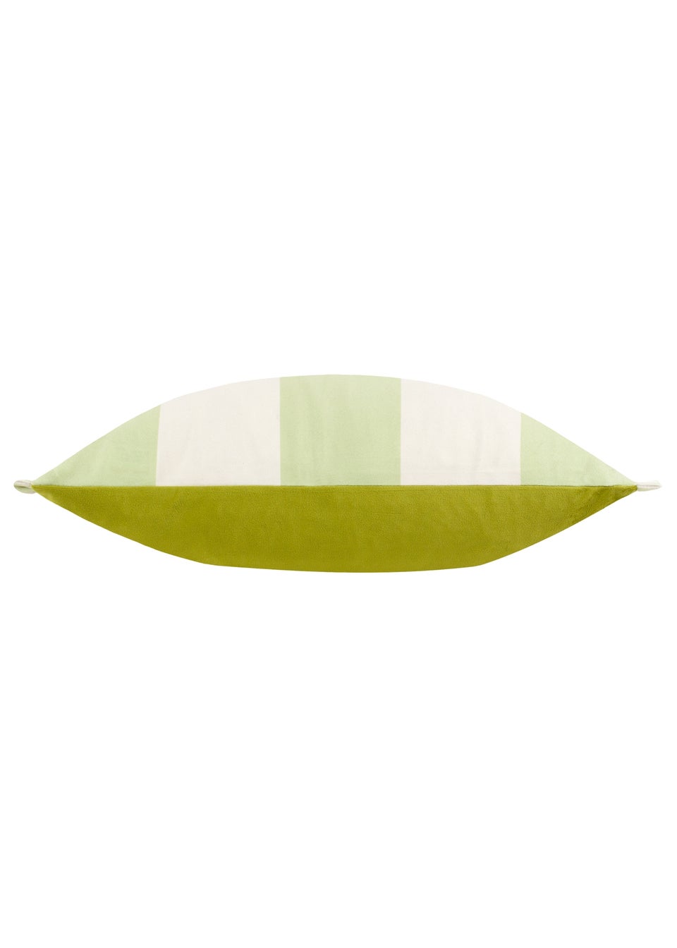 furn. Araya Striped Velvet Filled Cushion (30 x 50 x 8 cm)