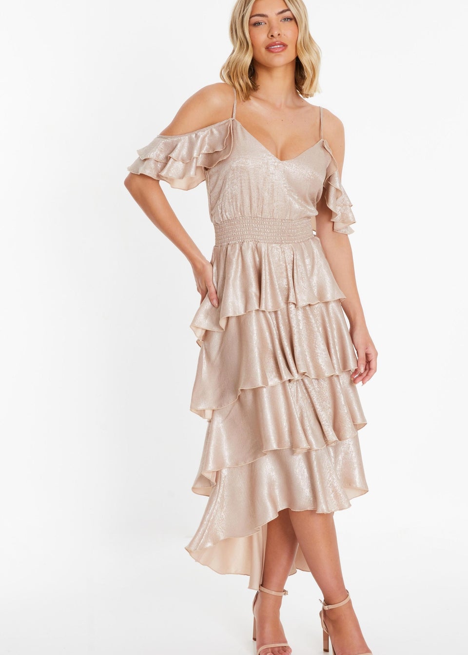 Matalan cold shoulder dress store