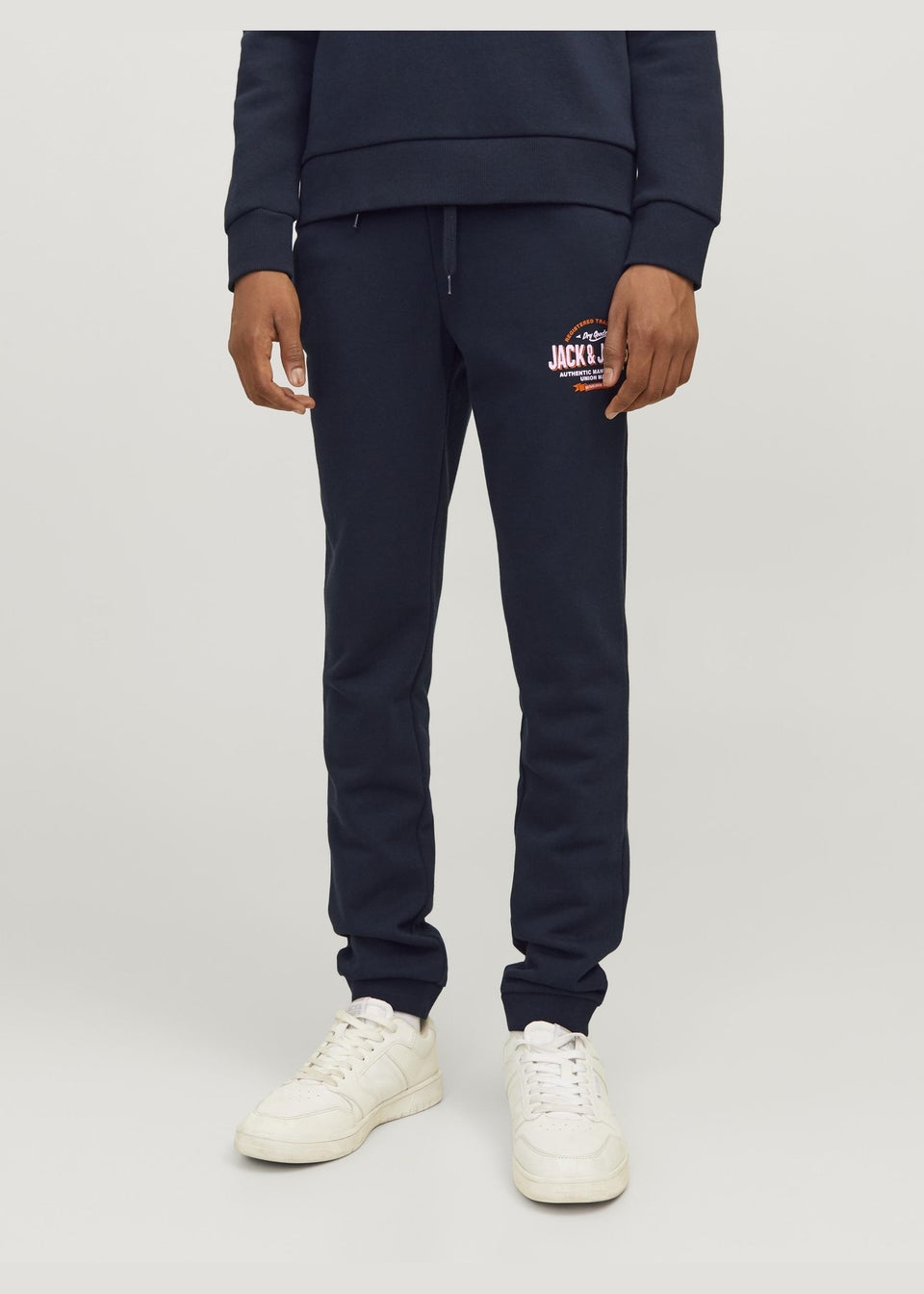 Jack & Jones Kids Navy Jogging Bottoms (8-16yrs)