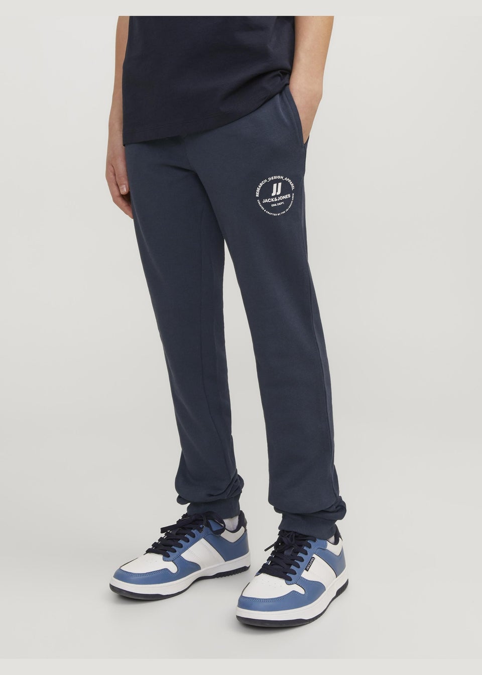 Jack Jones Kids Navy Jogging Bottoms 8 16yrs Matalan