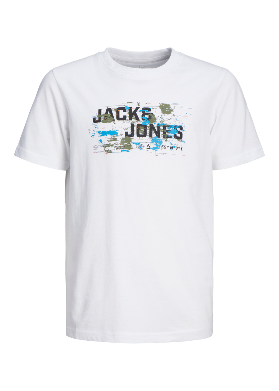 Jack & Jones Kids White Logo T-Shirt (6-16yrs)