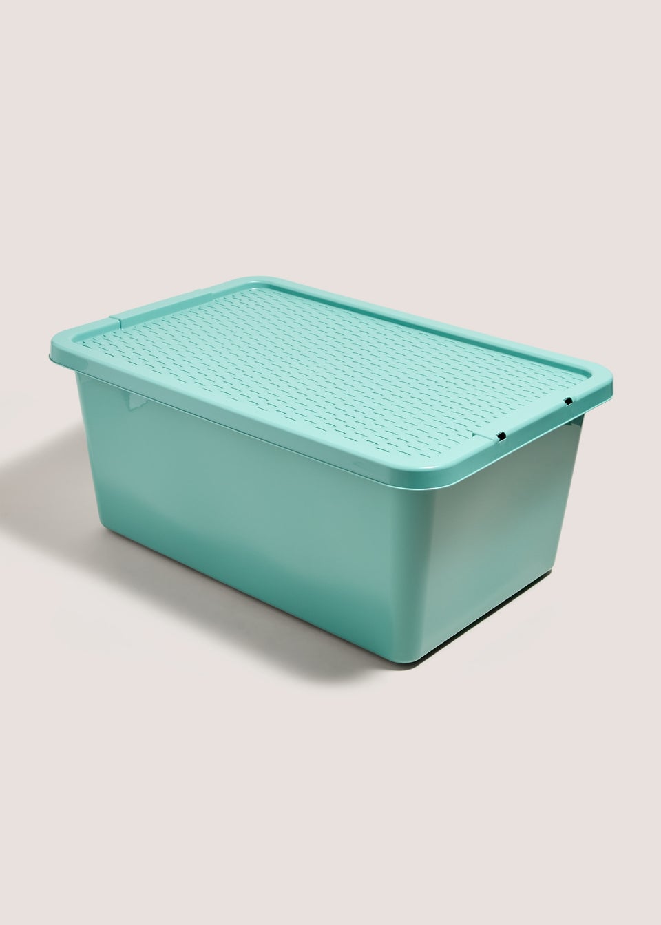 Green Rattan Lid Storage Box (45L)