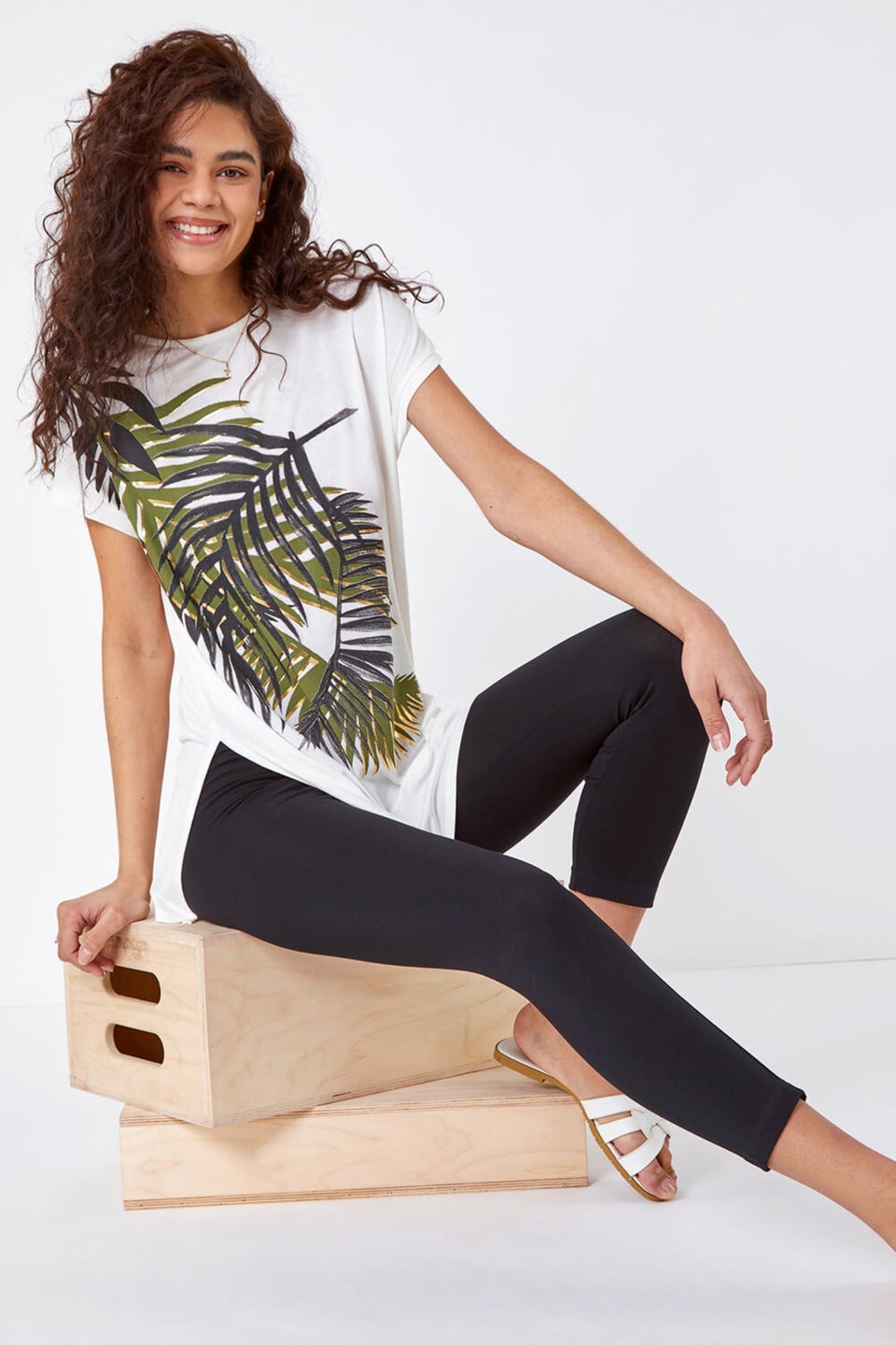 Cropped leggings matalan shop