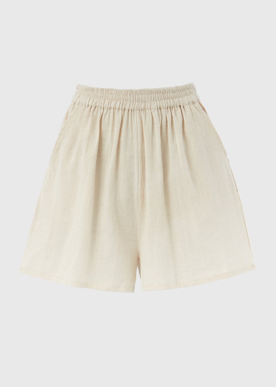 Stone Cotton linen Shorts