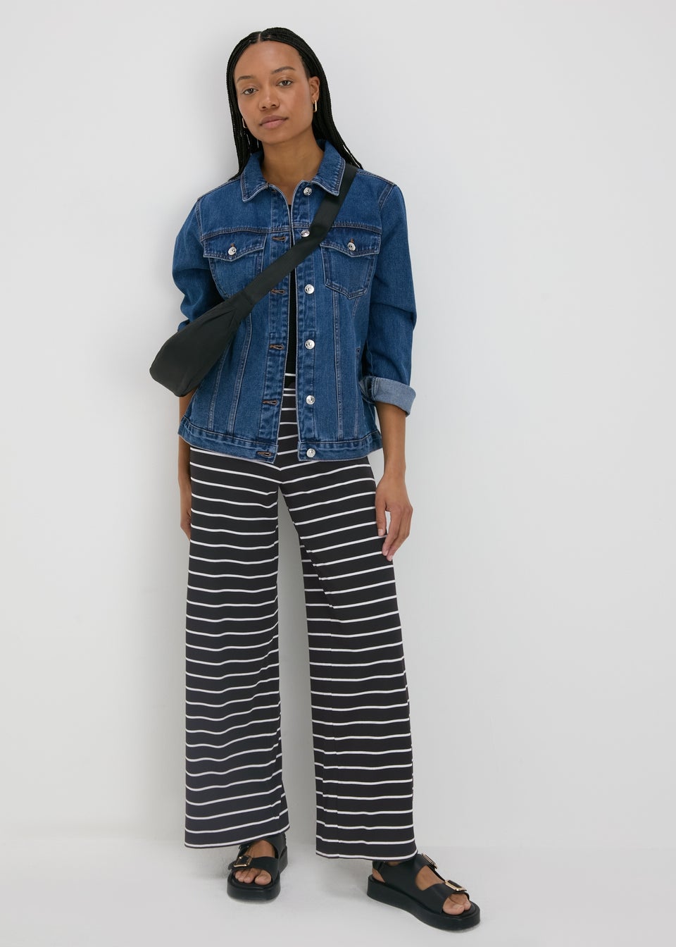 Matalan striped trousers online