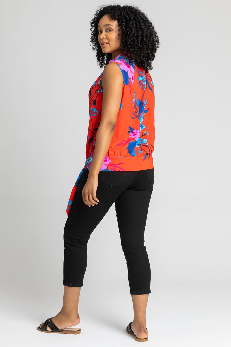 Roman Black Petite Stretch Crop Denim Jegging