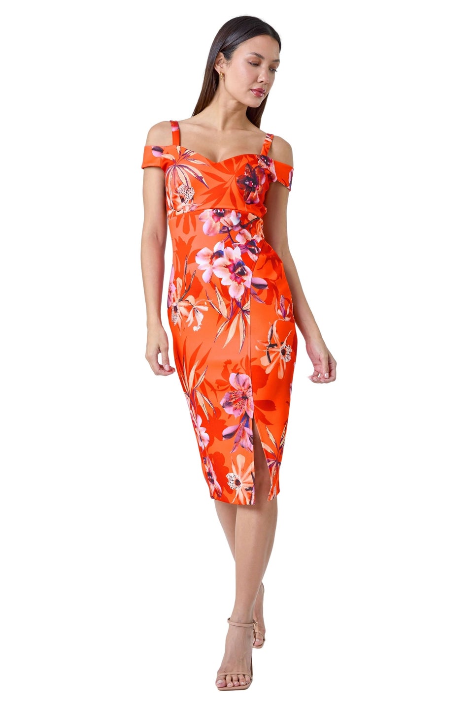 Matalan cold shoulder dress store