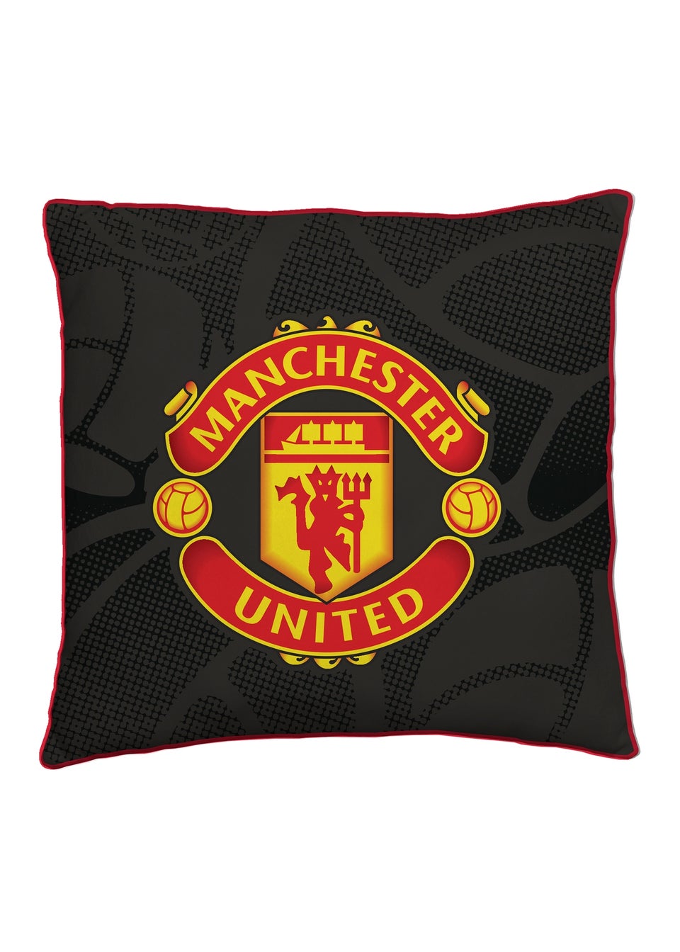 Manchester United FC Crest Square Cushion (40x40cm)