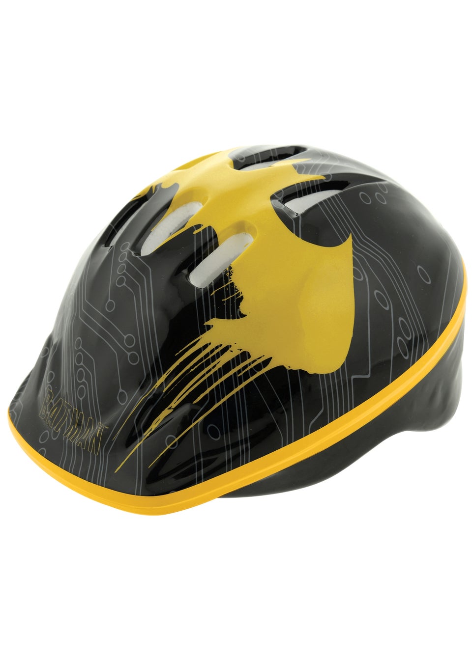 Batman Multi Colour Safety Helmet Matalan