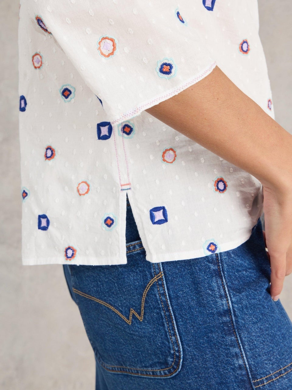 Rae Bluse aus Bio-Baumwolle