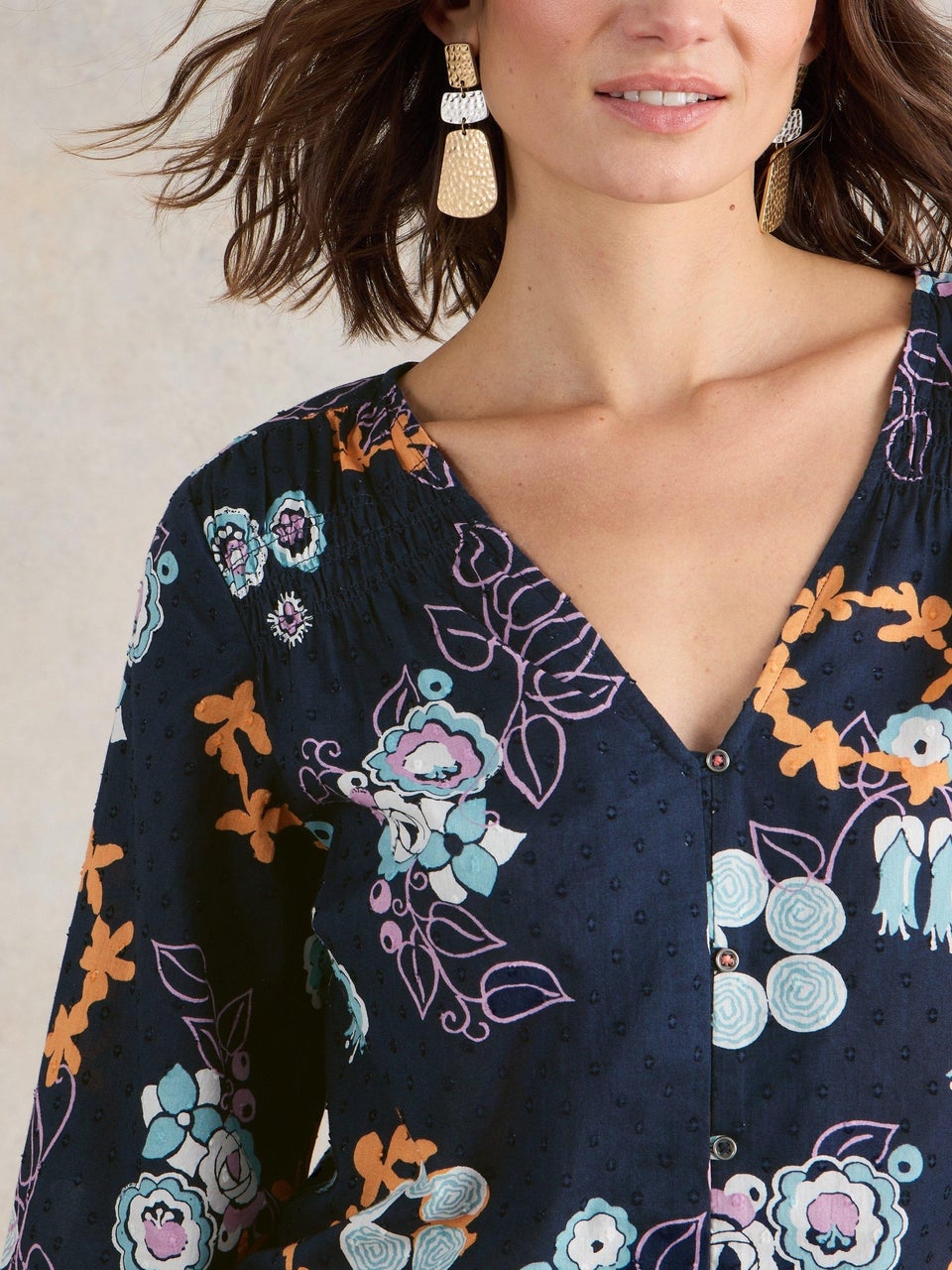 Rae Bluse aus Bio-Baumwolle