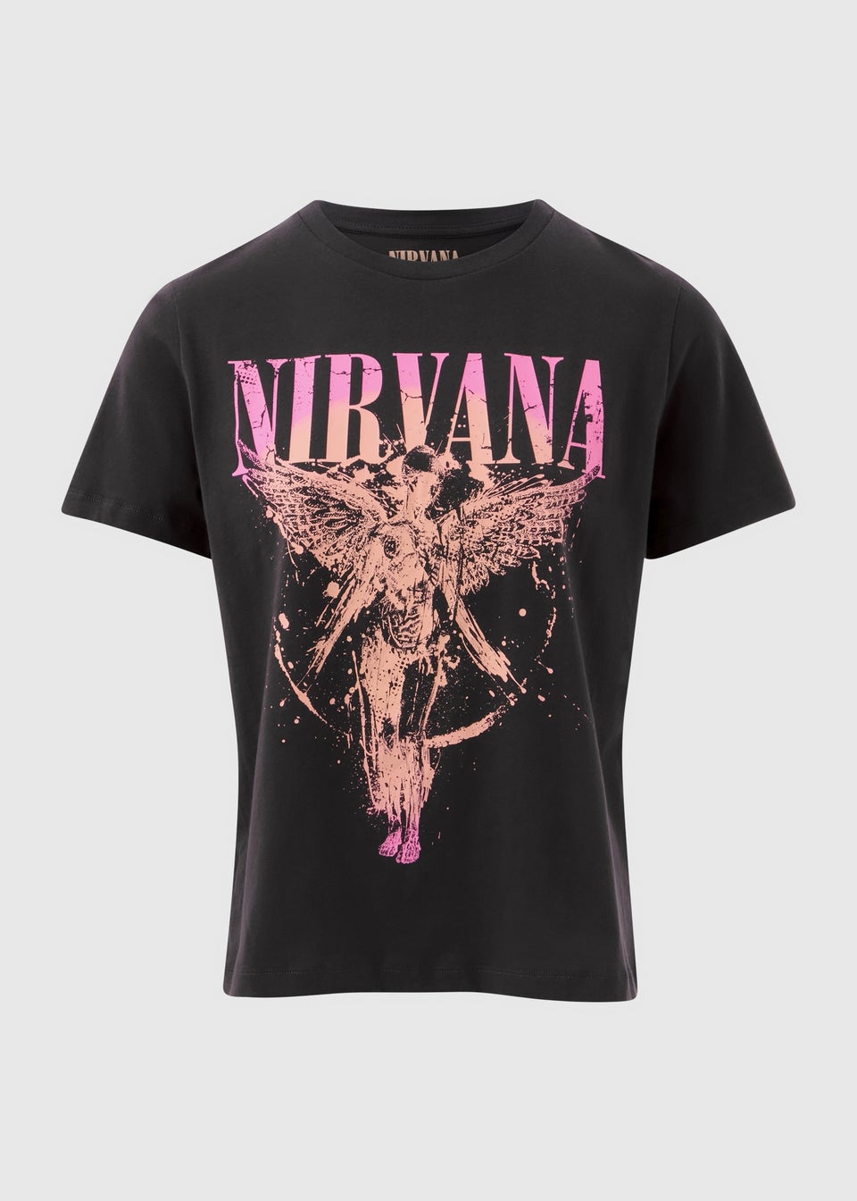 Pink nirvana shirt deals