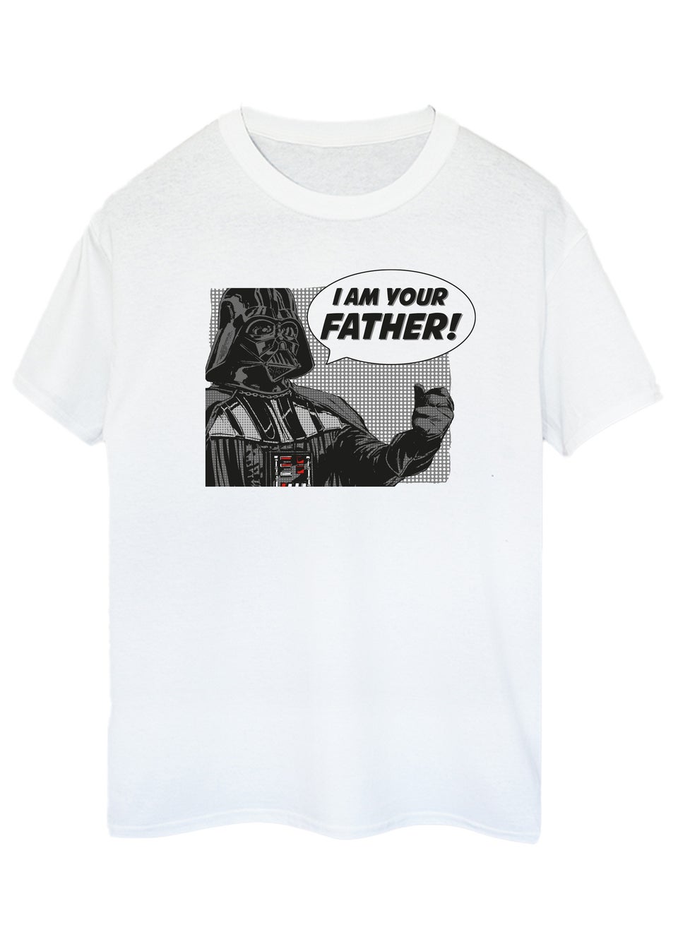Star Wars White Darth Vader I Am Your Father Men T Shirt