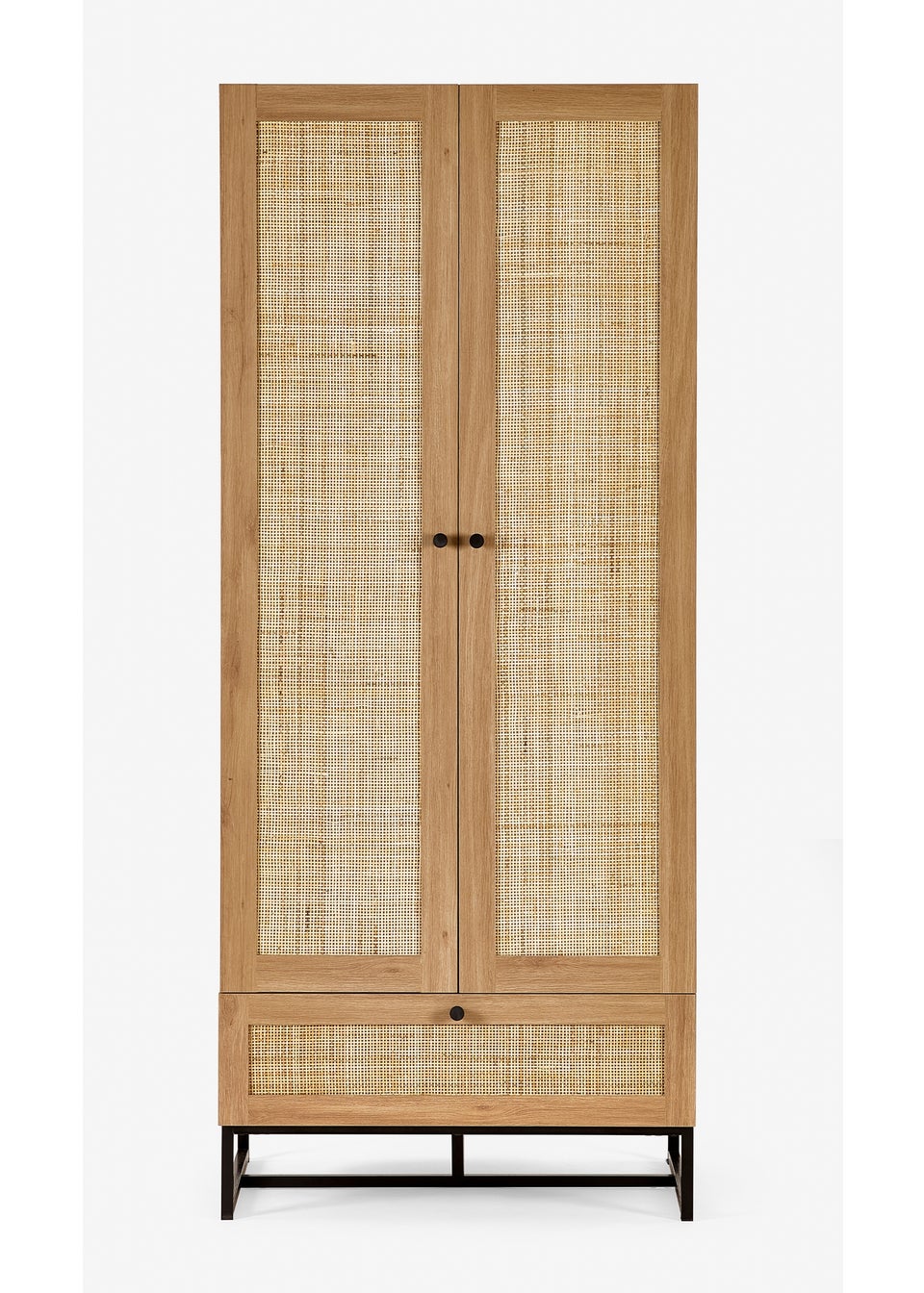 Julian Bowen Padstow Wardrobe Brown (190 x 80 x 56cm)