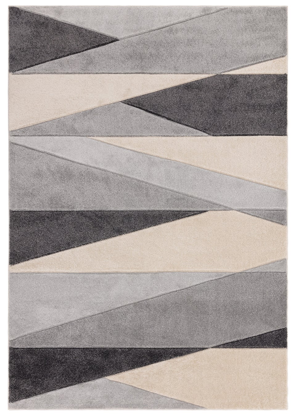 Asiatic Sketch Segment Grey Rug
