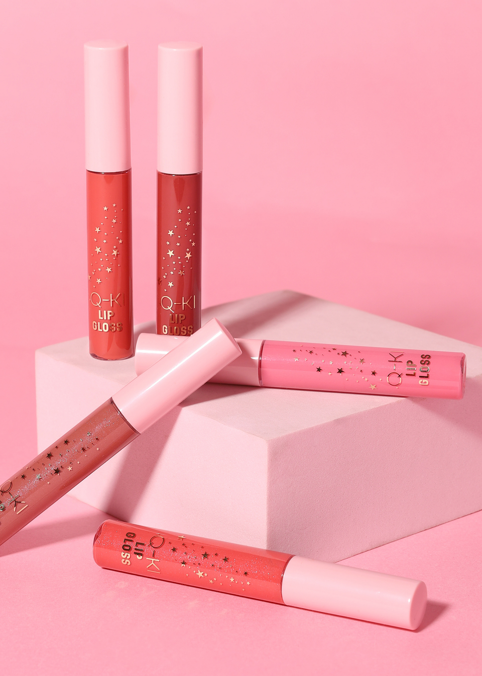 Q-KI Lip Collection 5 Piece Lip Gloss Gift Set