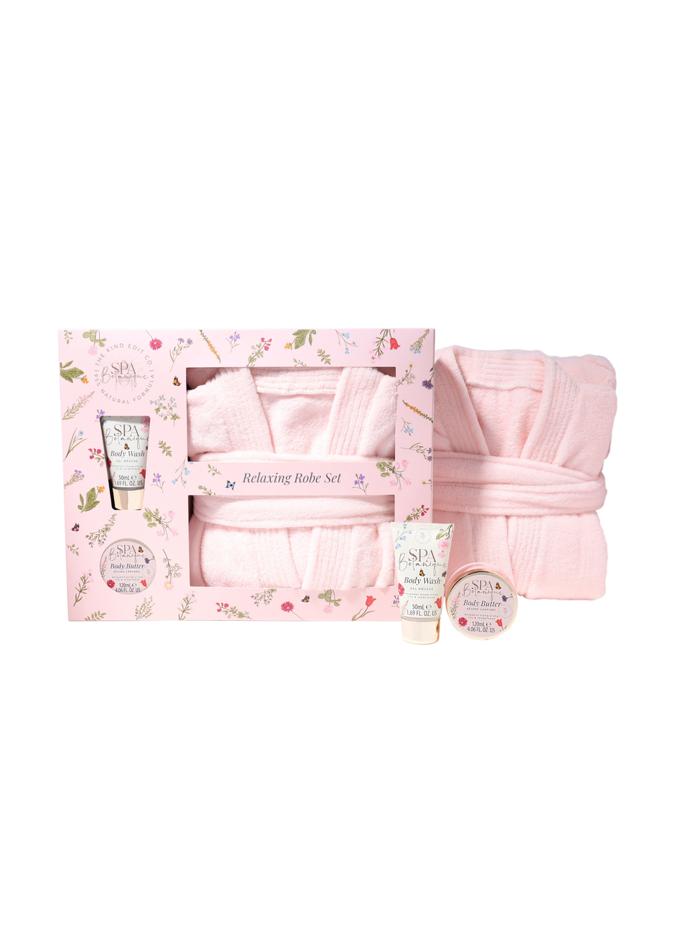 The Kind Edit Co. Spa Botanique Robe Gift Set