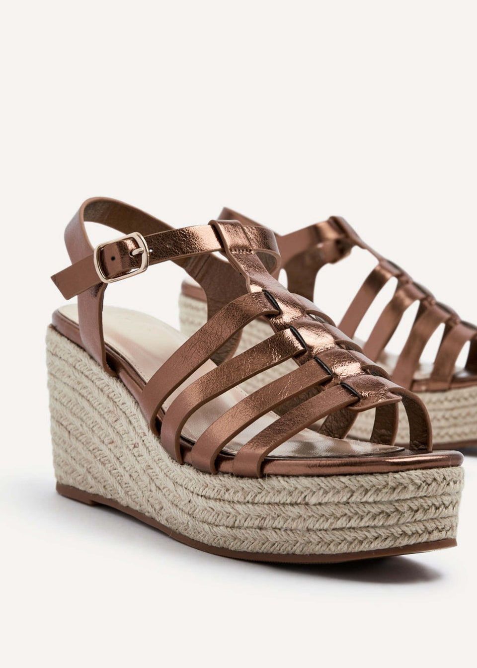 Matalan tan wedges sales