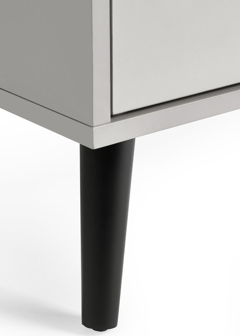 Julian Bowen Alba 5 Drawer Narrow Chest Silk Grey (120.5 x 45 x 40)