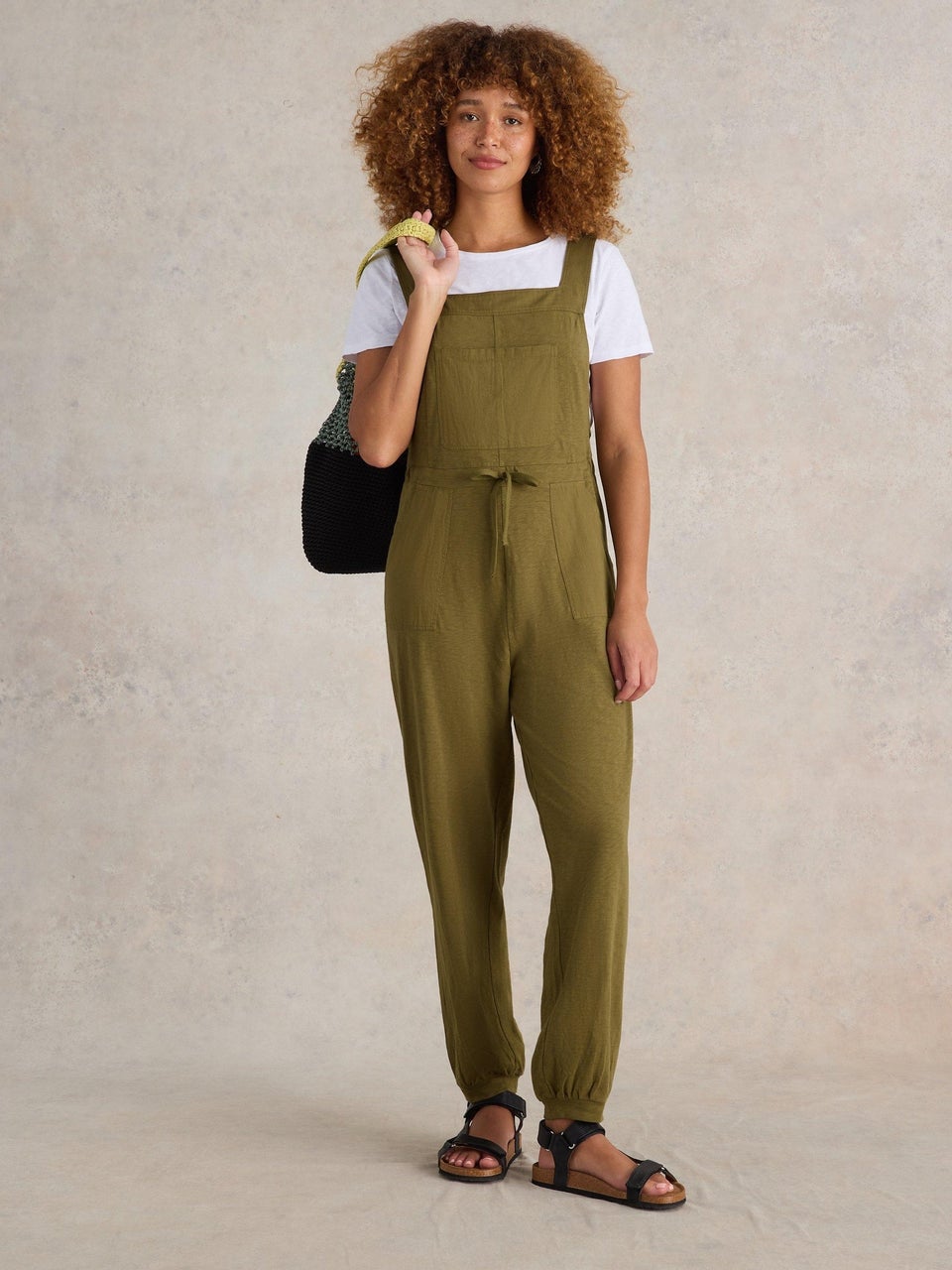 Latzhose Daphne aus Jersey
