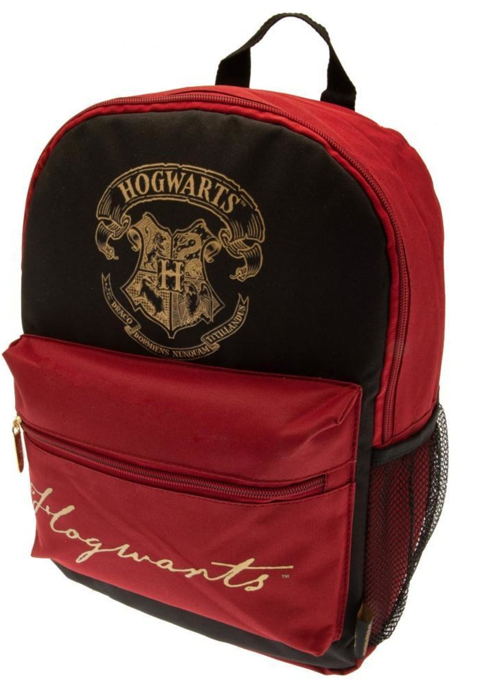 Harry Potter Black Hogwarts Backpack