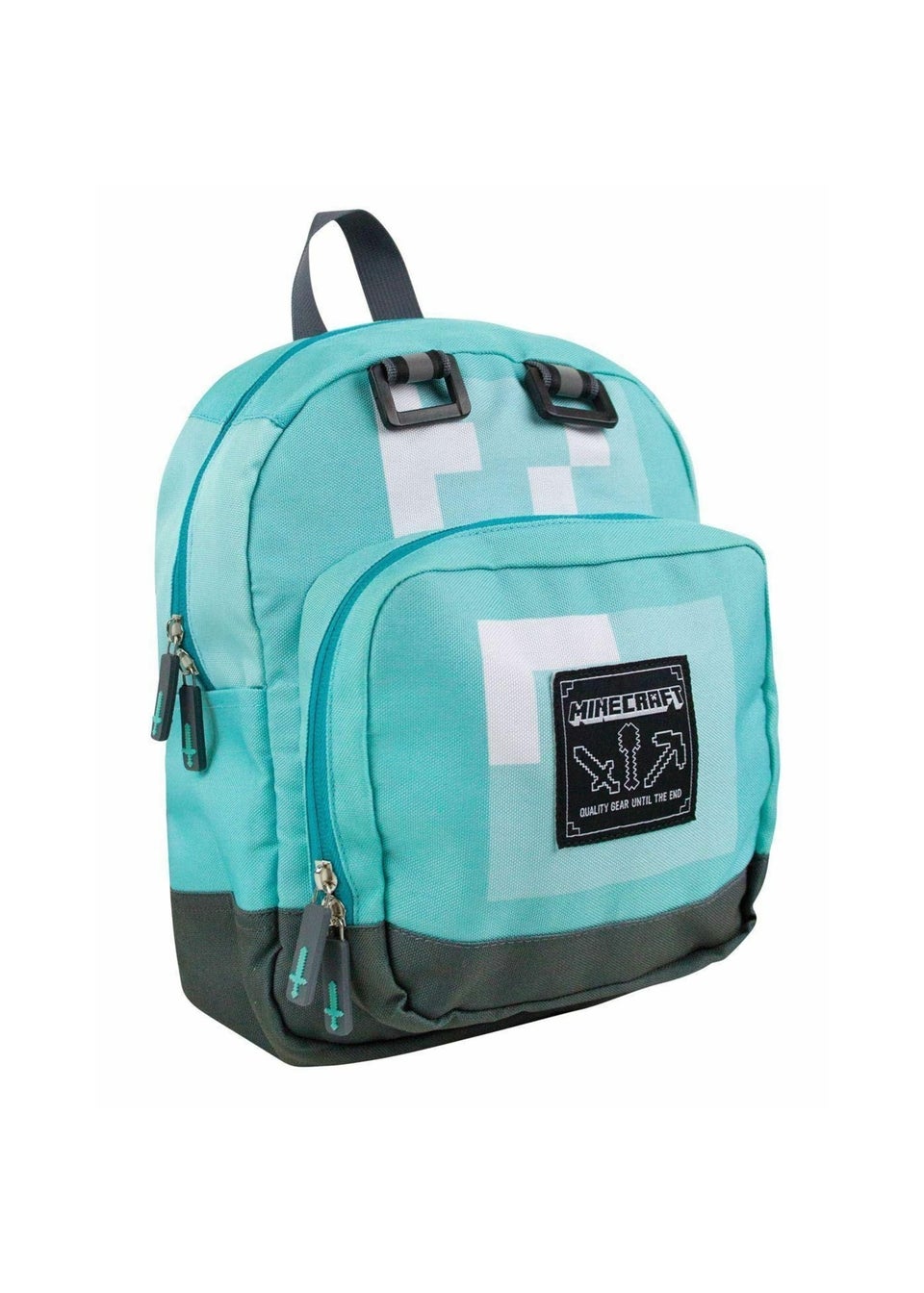 Minecraft Blue Mini Diamond Backpack Matalan