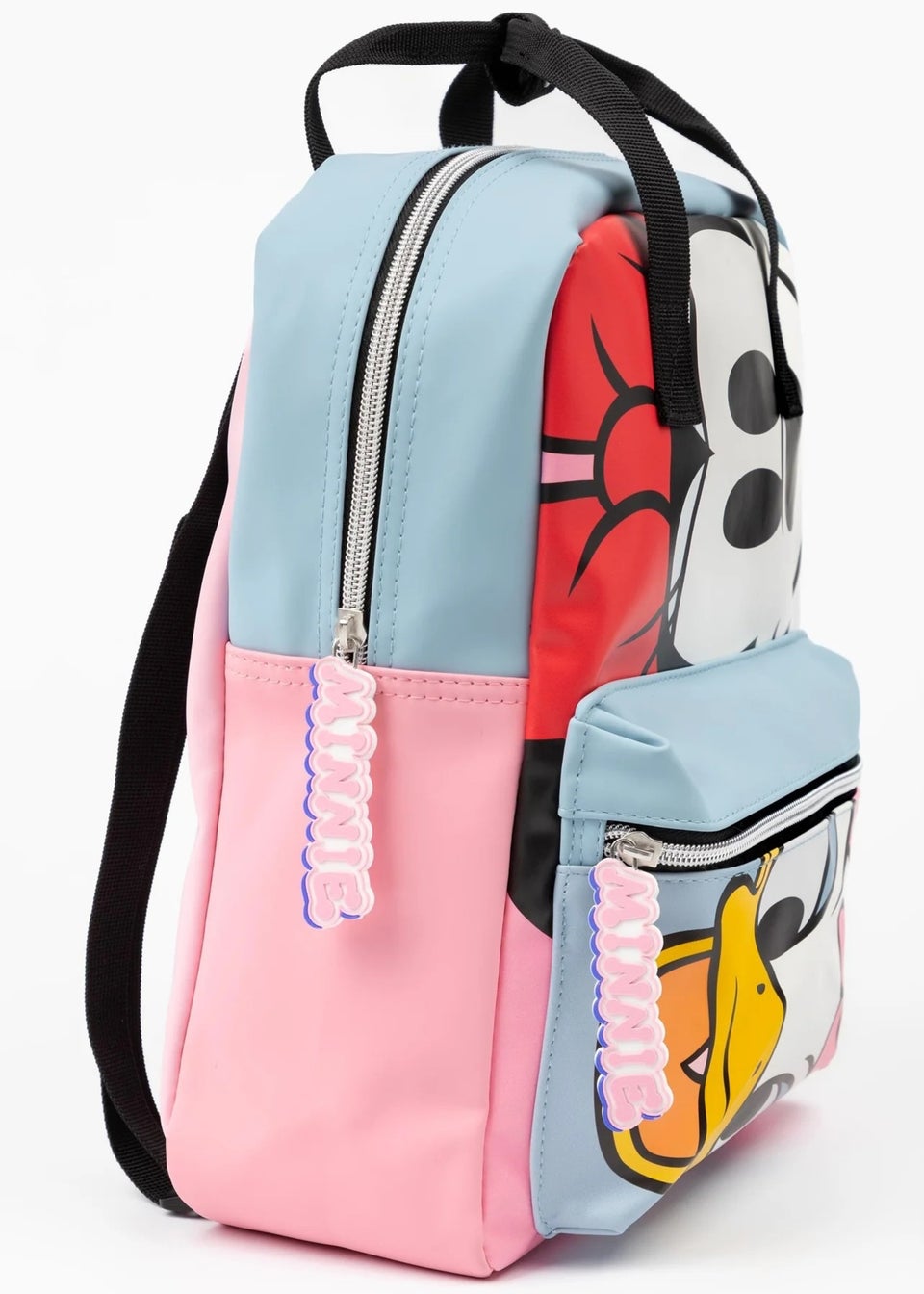 Disney Kids Pastel Pink Daisy Duck Minnie Mouse Backpack