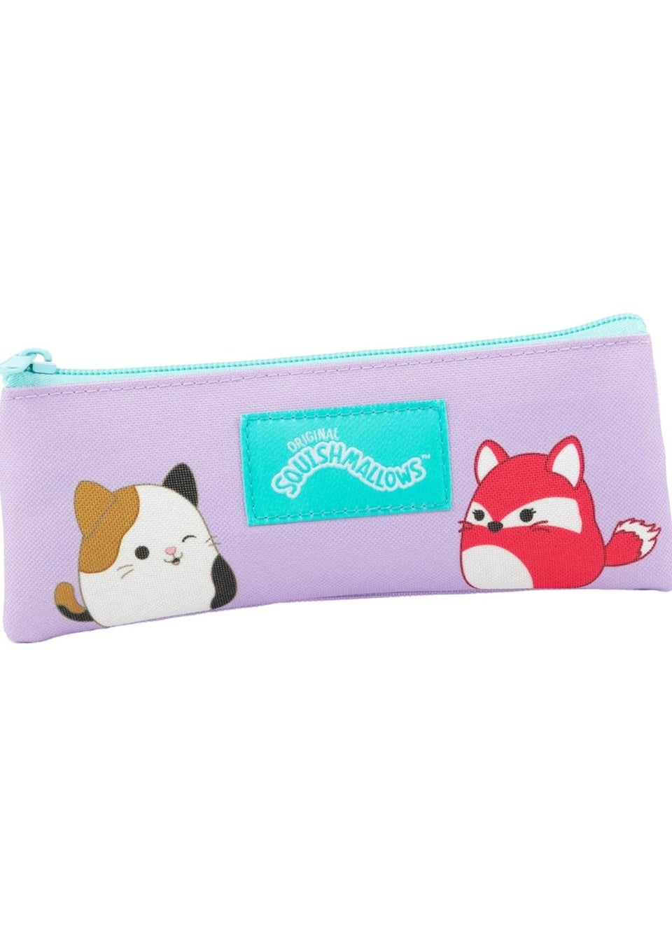 Squishmallows Purple Logo Backpack Set