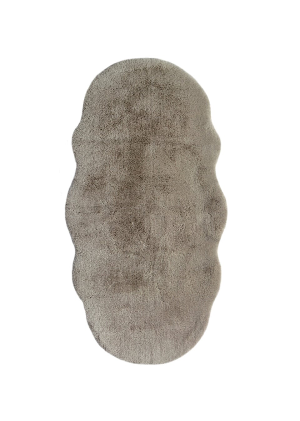 Homemaker Natural Luxury Fur Double Rug