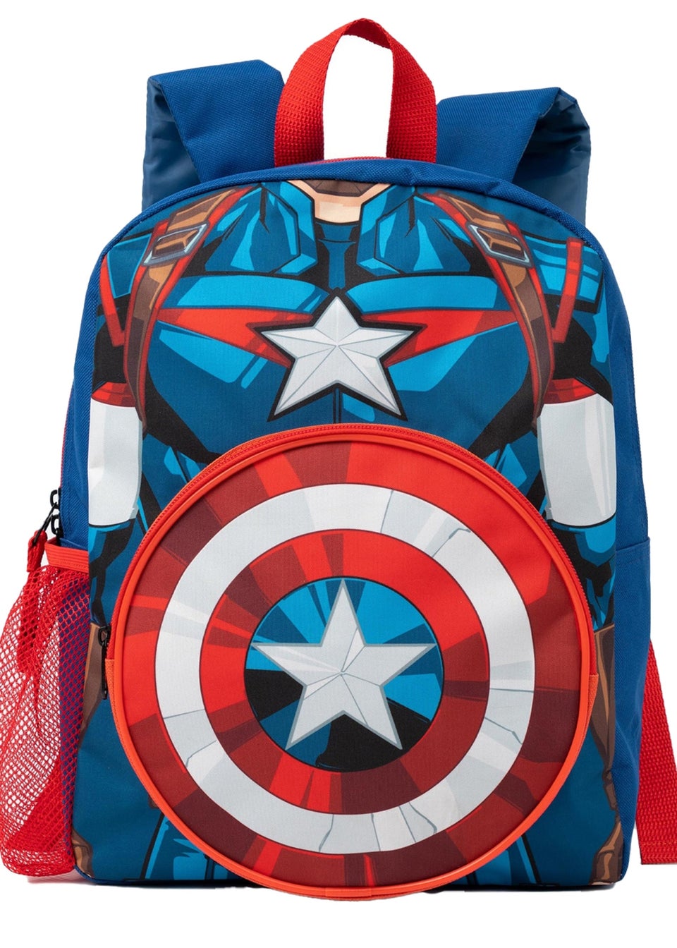 Avengers Blue Backpack Set 36 x 26 x 10cm Matalan