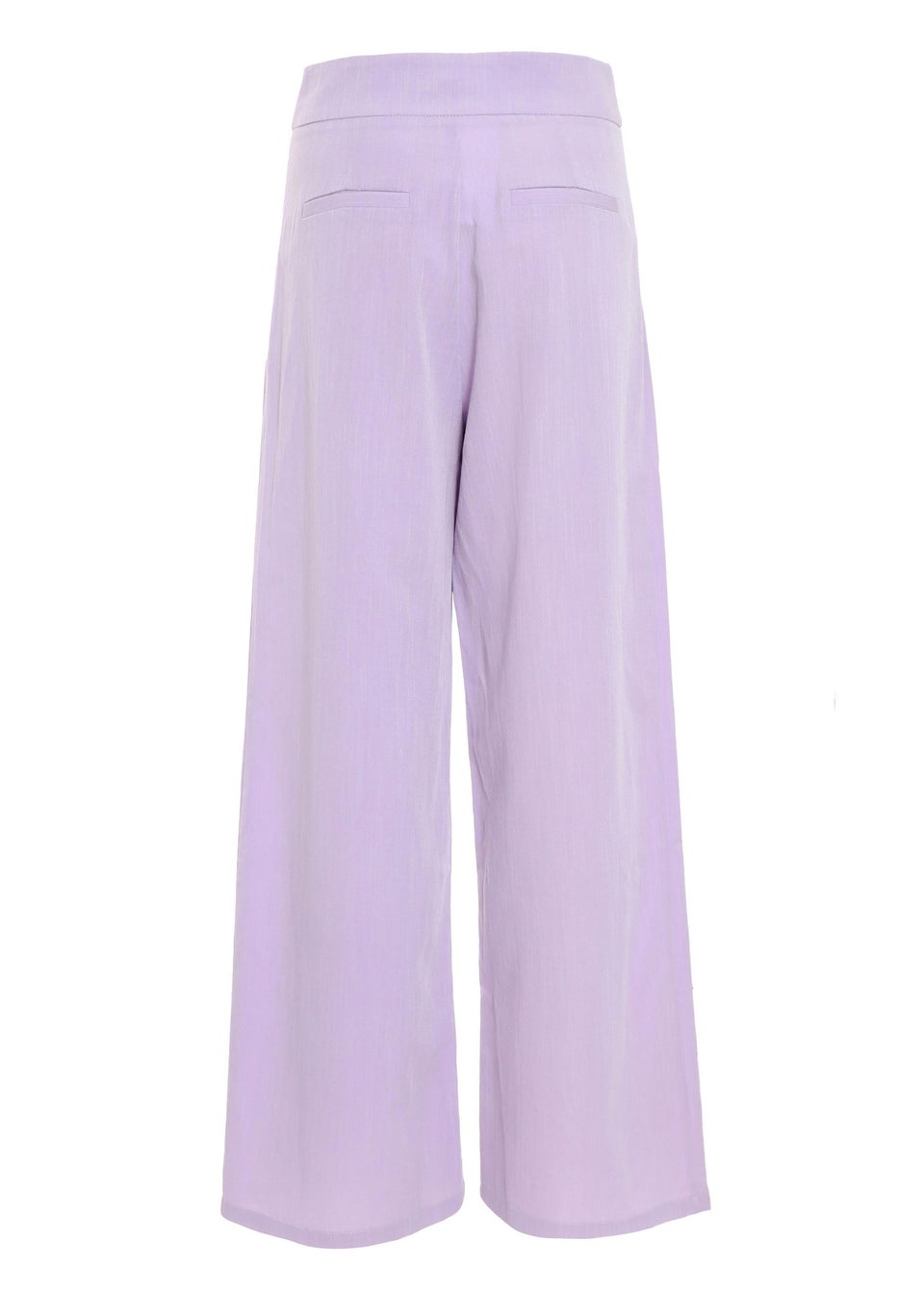 Quiz Purple Linen Palazzo Trousers