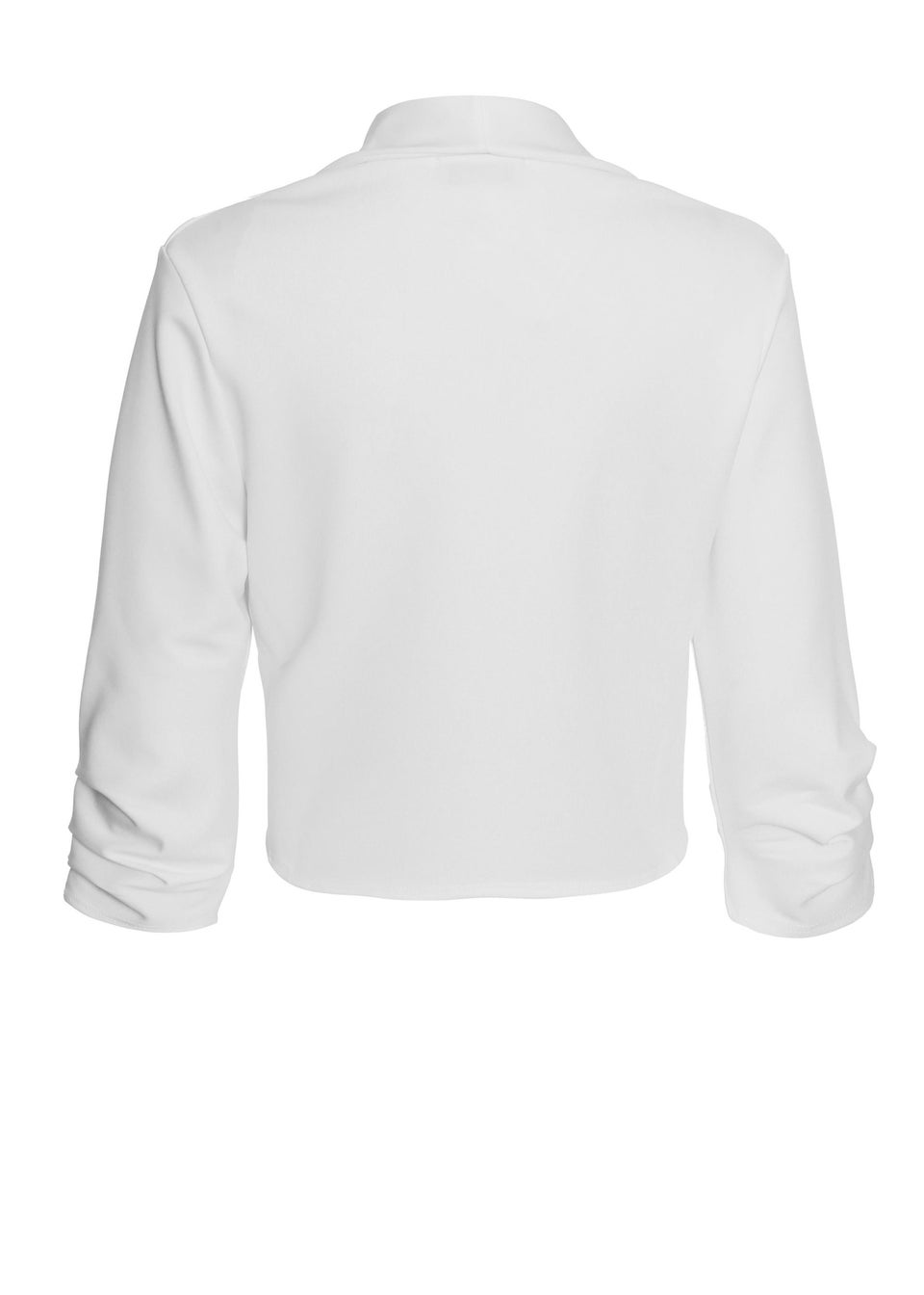 Quiz cream cropped jacket cheap