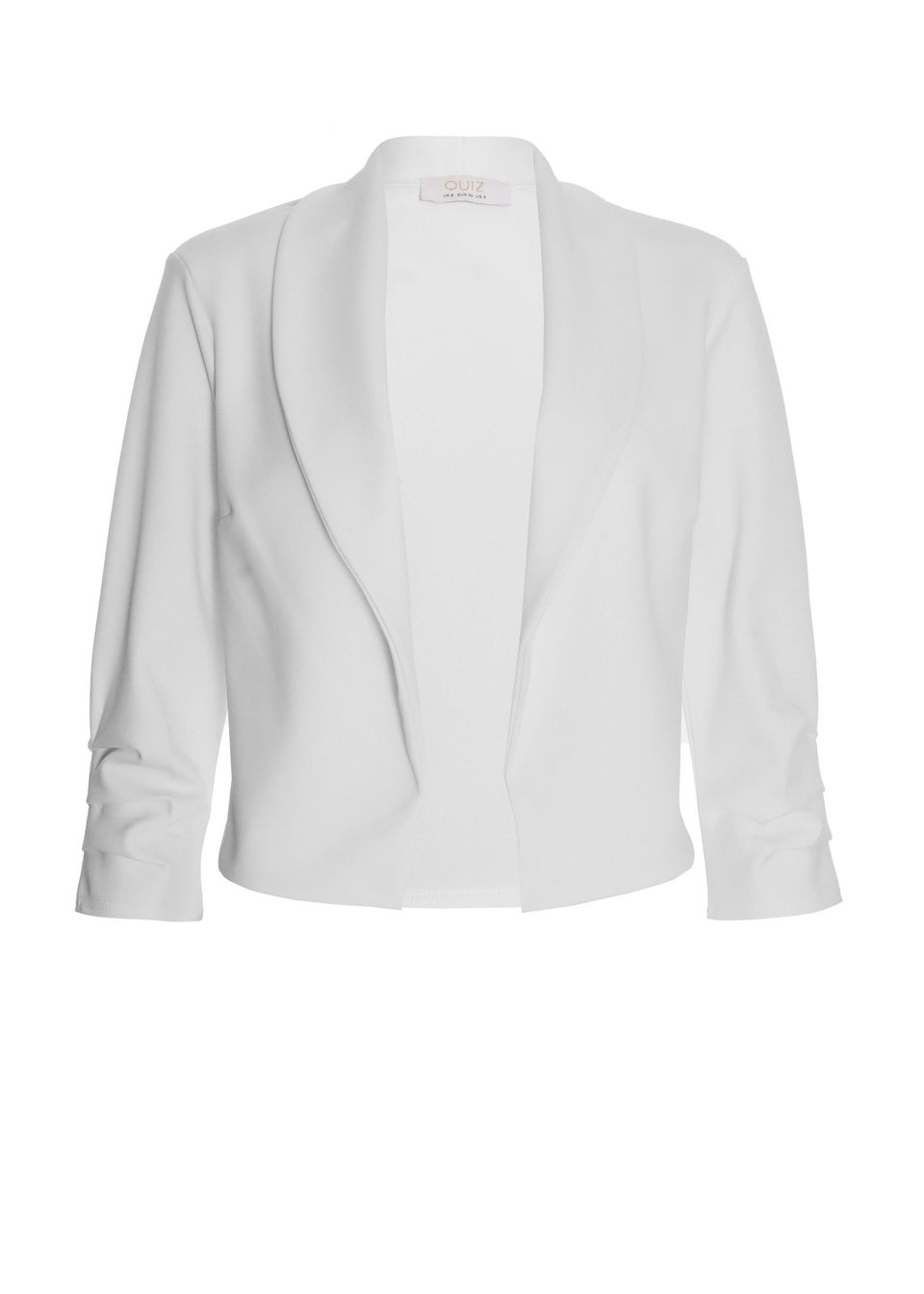 Quiz cream jacket outlet