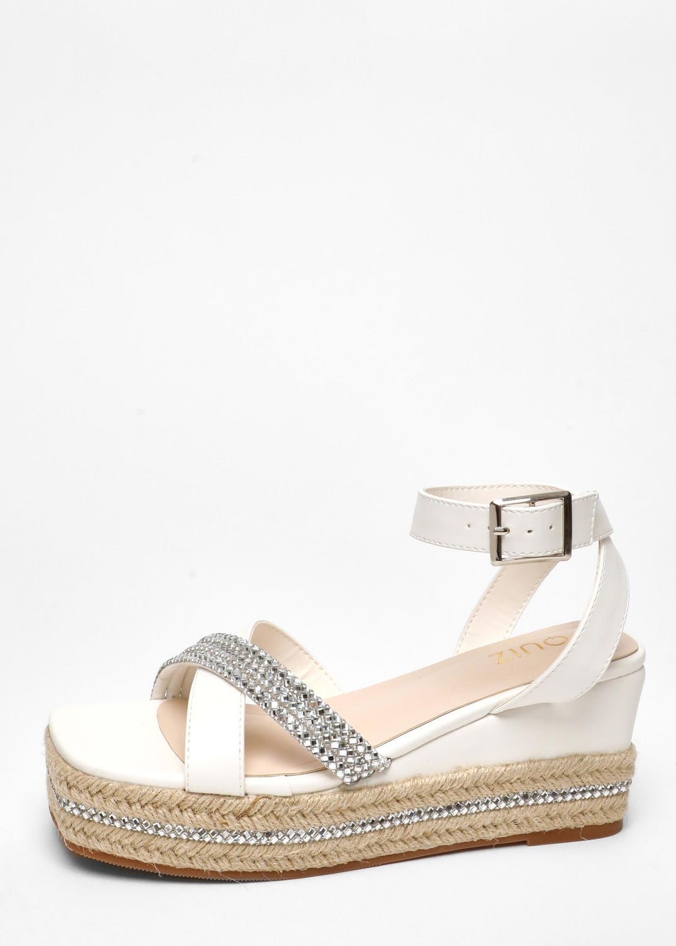 Quiz silver wedges new arrivals