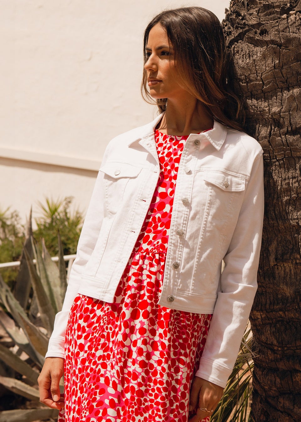 White denim jacket matalan online